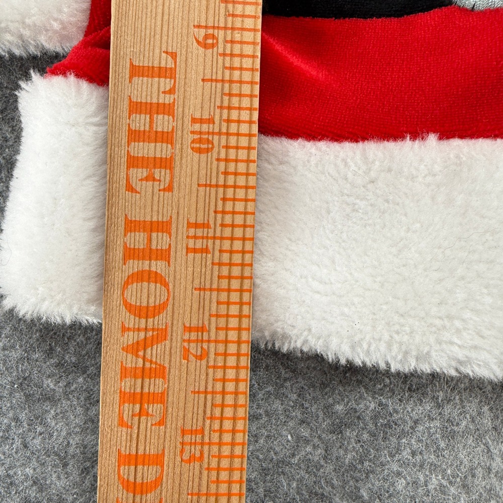 Carter's Santa Costume Set Kids 6-9M VTG Red Velour Faux Fur Holiday Outfit - Picture 13 of 15